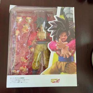 Dragon Ball SHF Super Saiyan 4 Son Goku Anime Action Figure Model Toys Joint Movable Doll Creative Present For Friend Room Decor