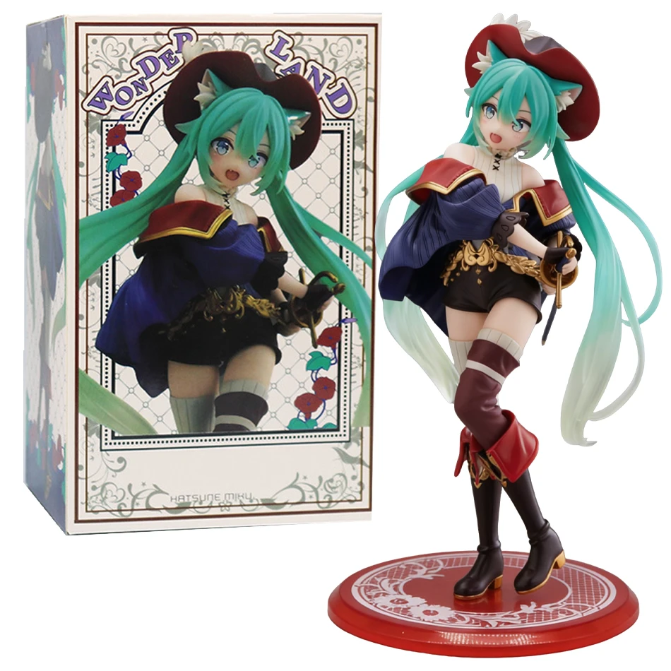 Hatsune Miku Figure Fairy Tale Wonderland Series Action Miku Collectible Models Decorative Decorations Kawaii Gift PVC Figurine - Image 10