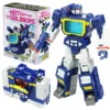 Mini Soundwave with Laserbeak Transformation MFT HS-03 Hot Soldiers G1 Pocket Action Figure
