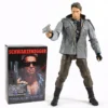 NECA Terminator T-800 Arnold Schwarzenegger Tech Noir / Police Station Assault 7" Action Figure