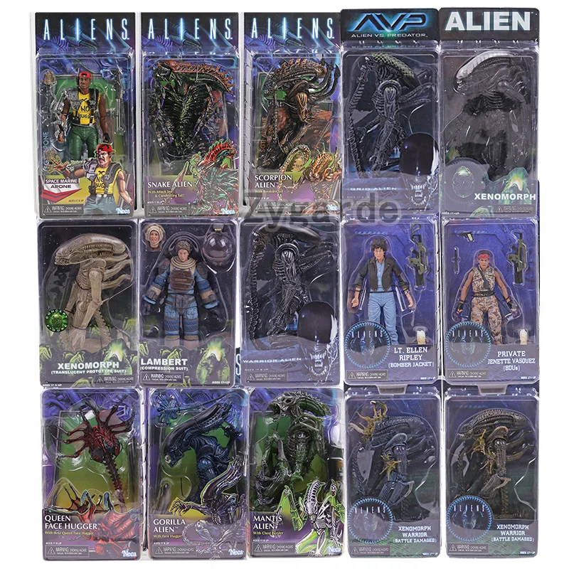 NECA Alien Action Figure Collectible Model Toy