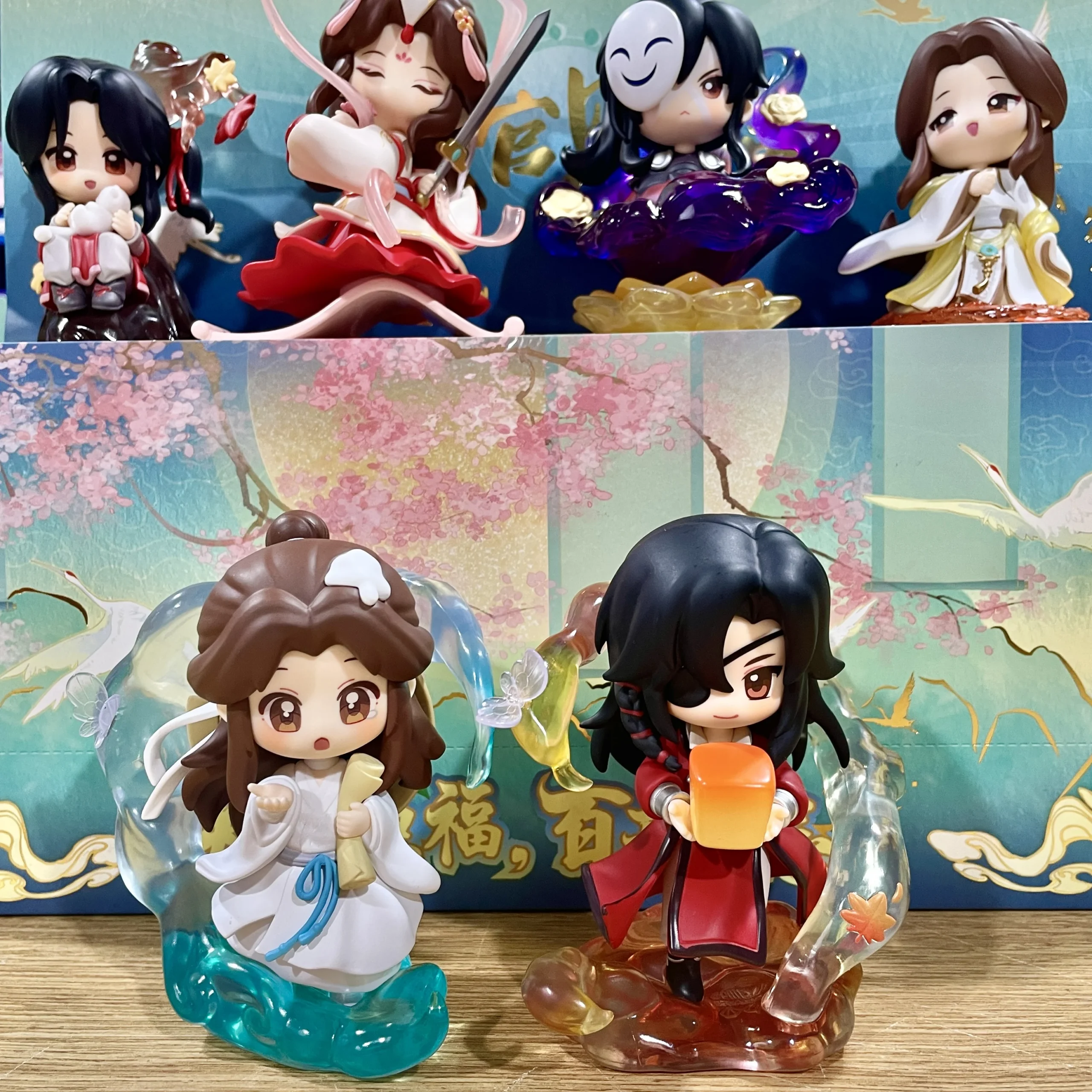 Genuine Heaven Official's Blessing The Splendor of Painting Blind Box Xie Lian Anime Collectible Figure Desktop Decoration - Image 2