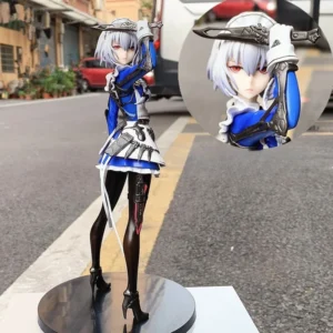 23cm Touhou Project Figures Izayoi Sakuya Figure Pvc Models Gk Statue Collectible Toys Desk Decoration Anime Doll Birthday Gift