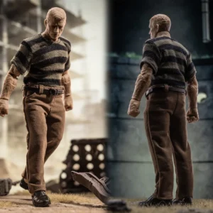 1/12 Scale The Science Fiction Comic Villain Sandman T-shirt 4-piece Set Male Soldier Clothing For 6Inch Action Figure Handmade