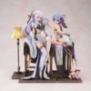 Chinoiserie Amelia Aimirem Rem Chi-Pao Hand-Combined Scene for Figurine Market Collectible Figure