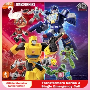 Original Blokees Hero Transformers Galaxy Version Vol.3 Blind Box Soundwave Assembly Model Peripheral Collection Toys Kids Gifts