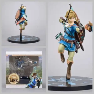 The Legend of Zelda Model Game Link Figuras Toys 22cm Collection Action Figure Ornament Anime Peripheral Birthday Gift for Kids