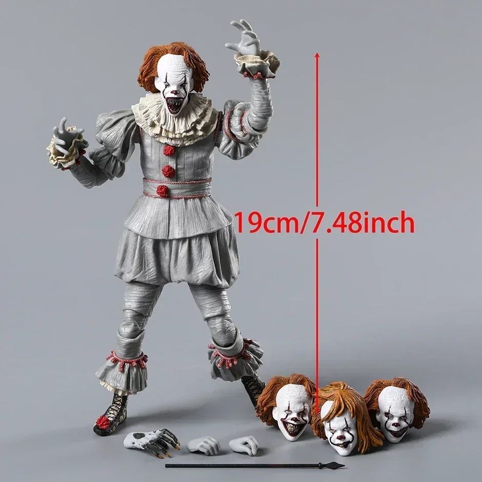 NECA Ultimate Clown Action Figure Horror Halloween Gift - Image 10