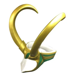 HN8 Movie Thor 3 Ragnarok Loki Laufeyson PVC Cosplay Costumes Mask Helmet Halloween Prop)4Dc