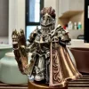 European Crusades Order of Knights Moc Templar Delicate Metal Magnetic Bricks Collectible Figure