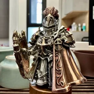 European Crusades Order Of Knights Moc Knights Templar Delicate Metal Magnetic Bricks Boy Toys Copper Material Figure Toys Gifts