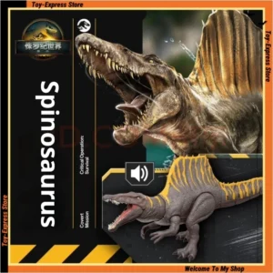 Jurassic World Dinosaurs Toys Spinosaurus Dinosaur Model Movie Animal Figurines Children Kids Toys Collectible Birthday Gift
