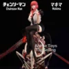 46cm/18.11in Anime Chainsaw Man Makima PVC Statue Model Collectible Figure