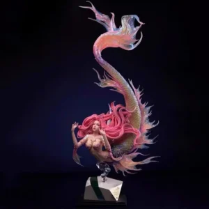 75cm Handmade Mermaid Statue Figurine Fashionable Trendy Model Sculpture Beautiful Girl Action Doll For Home Decoration Toy Gift