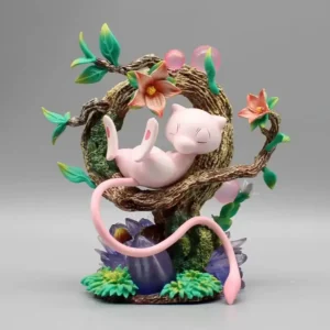in-stock 15cm Pokemon Mewtwo Anime Figure Gk Cute Mew Luminescent Manga Statue Pvc Action Figurine Collectible Model Toy Gift