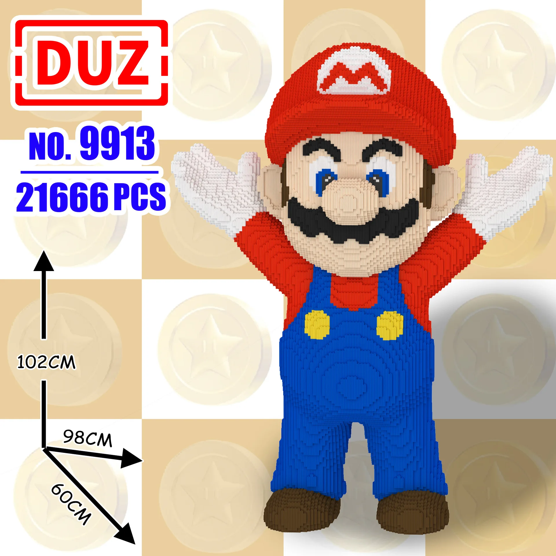 Big Pokemon Squirtle Charmander Magic Building Block Cartoon Horse Joker Model Toy Dragon Assembled Bricks Figure For Kids Gift - Image 61