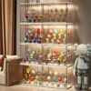 Acrylic Showcase Clear Stand for Collectible Figures and Blind Box Display Case