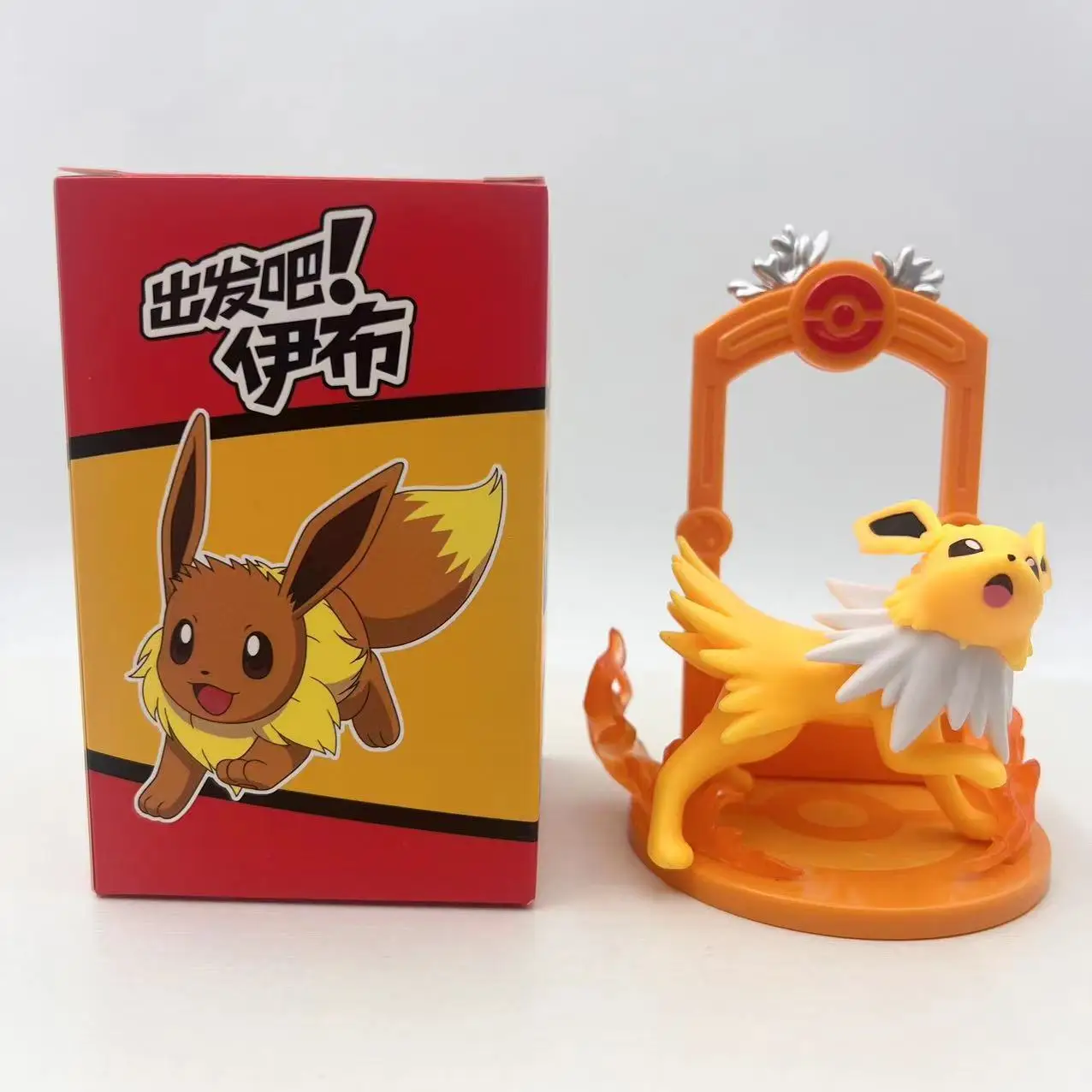 Pokemon Eeveelution Figure Set Eevee Sylveon Espeon Glaceon Leafeon Box Anime Figure Toy Children's Birthday Gift 9pcs/Set - Image 10