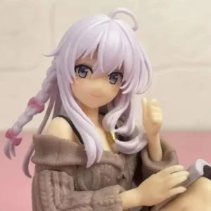 10cm the Journey of Elaina Wandering Witch Anime Action Figure PVC Model Doll Collectible Toy Gift