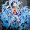 30cm JT One Piece Luffy Nika Force Max Statue Model Action Collectible Figure
