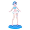BANDAI 23CM Rem Re:Zero Kara Hajimeru Isekai Seikatsu Ram Crystal Wedding Collectible Figure