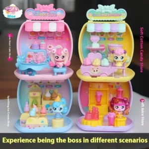 Hot Catch！Teenieping Anime Figure Camera Magic Sweetheart Season 6 Girl'S Love Cake Shop Series Toy Doll Figurine Collection Toy