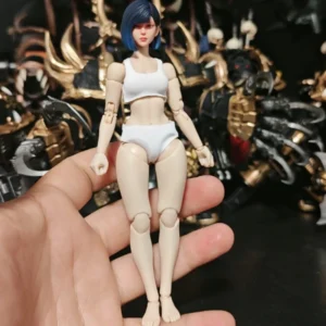 1/12 JET STUDIO Ts-Fb-001 Large Breast Ts-Fb-002 Small Breast Action Figure Super Flexible Joint Body 13.5cm Female Soldier