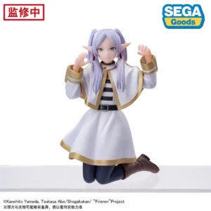 SEGA Sousou no Frieren Frieren Kneeling Pose Prize Figure, JP Authentic/In-Stock Fast Ship, ABS, New Collectors/Gift