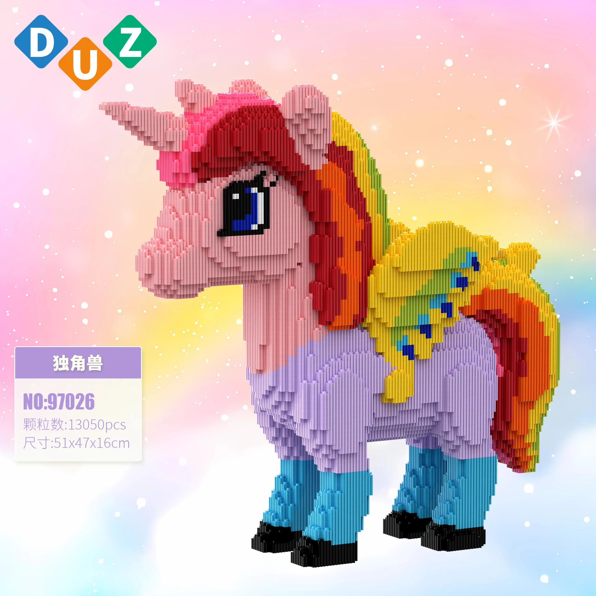 Big Pokemon Squirtle Charmander Magic Building Block Cartoon Horse Joker Model Toy Dragon Assembled Bricks Figure For Kids Gift - Image 68