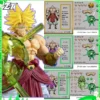 ZT Studio Broly Ancient Warrior Dragon Ball SSJ Super Saiyan Anime Action Figure
