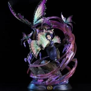 33cm Demon Slayer Figure GK Insect Hashira Shinobu Kocho Model, Kimetsu no Yaiba Nezuko Figure Model, Christmas Gift