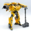 Transformation BAIWEI TW1025 SS49 Yellow Bee Hornet Warrior Movie Action Alloy Collectible Figure