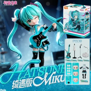 Blokees Hatsune Miku Building Block Cartoon Anime Assembly Figurine Toy  Kids Toys Doll Collection Figures Gift