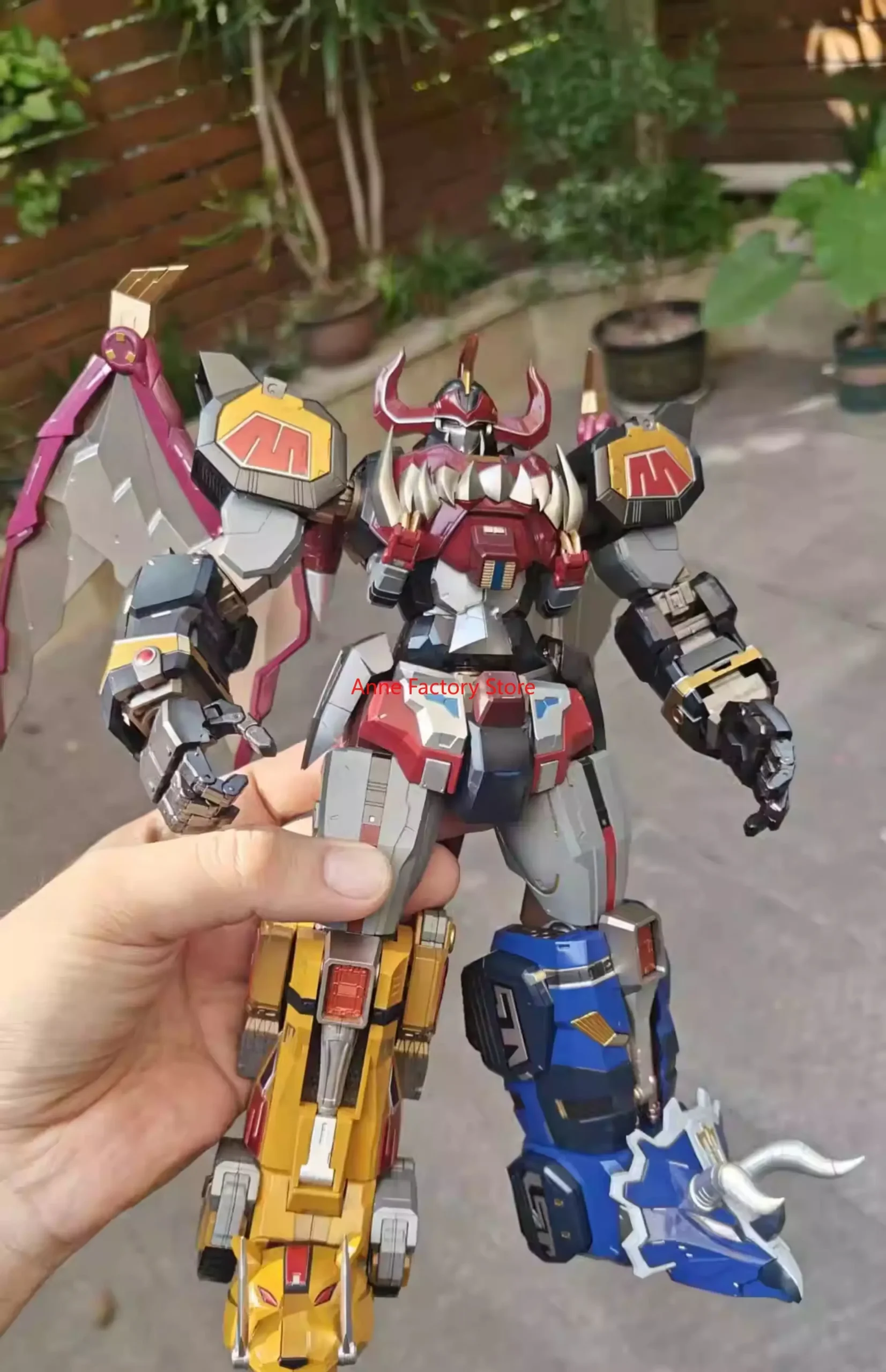 Nuevo Modelo De Ráfaga ZL-01 KO FLAMETOYS BEAST LORD Dragon Caesar Megazord Aleación Producto Terminado Modelo Figuras De Acción