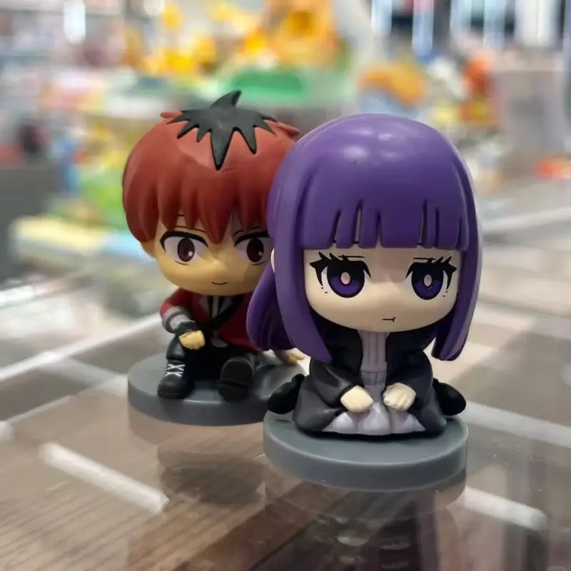 In Stock EAKI Official Frieren Sitting Figure Blind Box Kawaii Fern Himmel Collectible Anime Desk Decor Classic Toys for Fans - Image 3