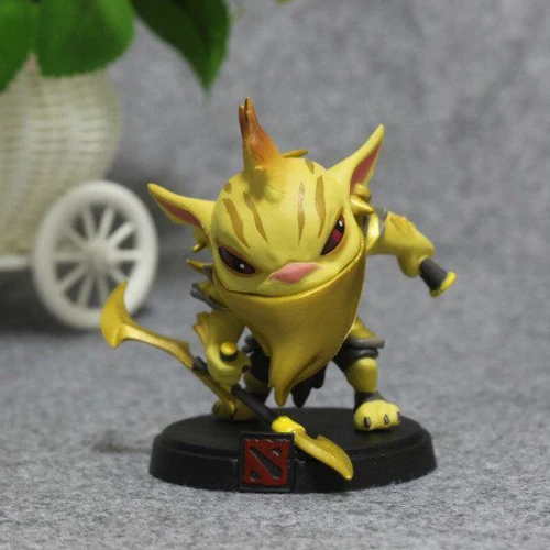 Dota 2 Figure Action Heroes Set Jakiro Shadow Fiend Snapfire Earthshaker Drow Ranger Rubick Treant PVC Q Version 4" Toy Doll - Image 16