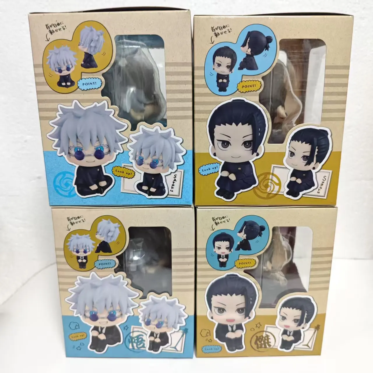 Megahouse Jujutsu Kaisen Anime Satoru Gojo & Geto Suguru & Okkotsu Yuta Suit Action Figures Model Figurine Original Decoration - Image 3