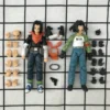 Boxless Bulk Cargo 2PCS/SET Dragon Ball Super Poseable Dolls S.H.Figuarts Android 18 Action Figure