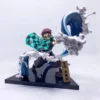 Demon Slayer Anime Series Kamado Tanjiro Rengoku Kyoujurou Figurine Decoration Model Collectible Figure