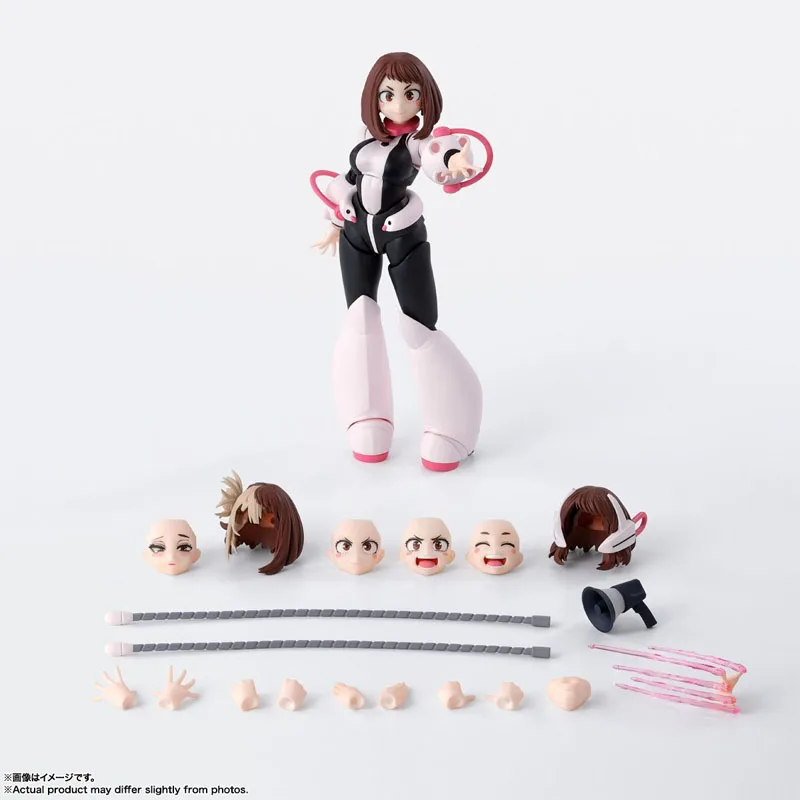 In Stock Genuine Bandai My Hero Academia Model Kit SHF Ochaco Uraraka Anime Action Figure Collection Finished Model Toys Gifts - Image 6