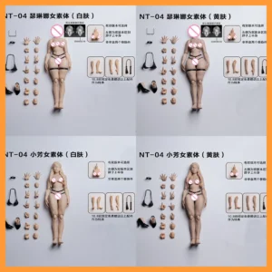 Ship Immediately Notaman NT-04 1/12 Super Flexible Girl Joint Body Model 16cm Female Soldier Action Figure Artist Painting Model