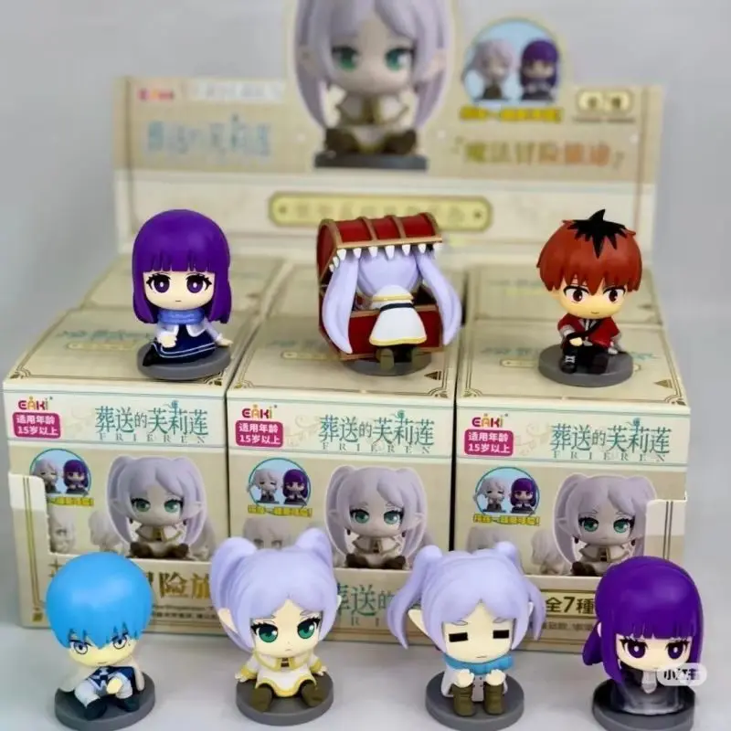 In Stock EAKI Official Frieren Sitting Figure Blind Box Kawaii Fern Himmel Collectible Anime Desk Decor Classic Toys for Fans - Image 6