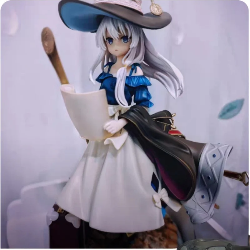 Elaina Anime Figure Wandering Witch Elaina Action Figurine The Firmament Of Early Summer Game Model Gk Collection Decor Toy Gif