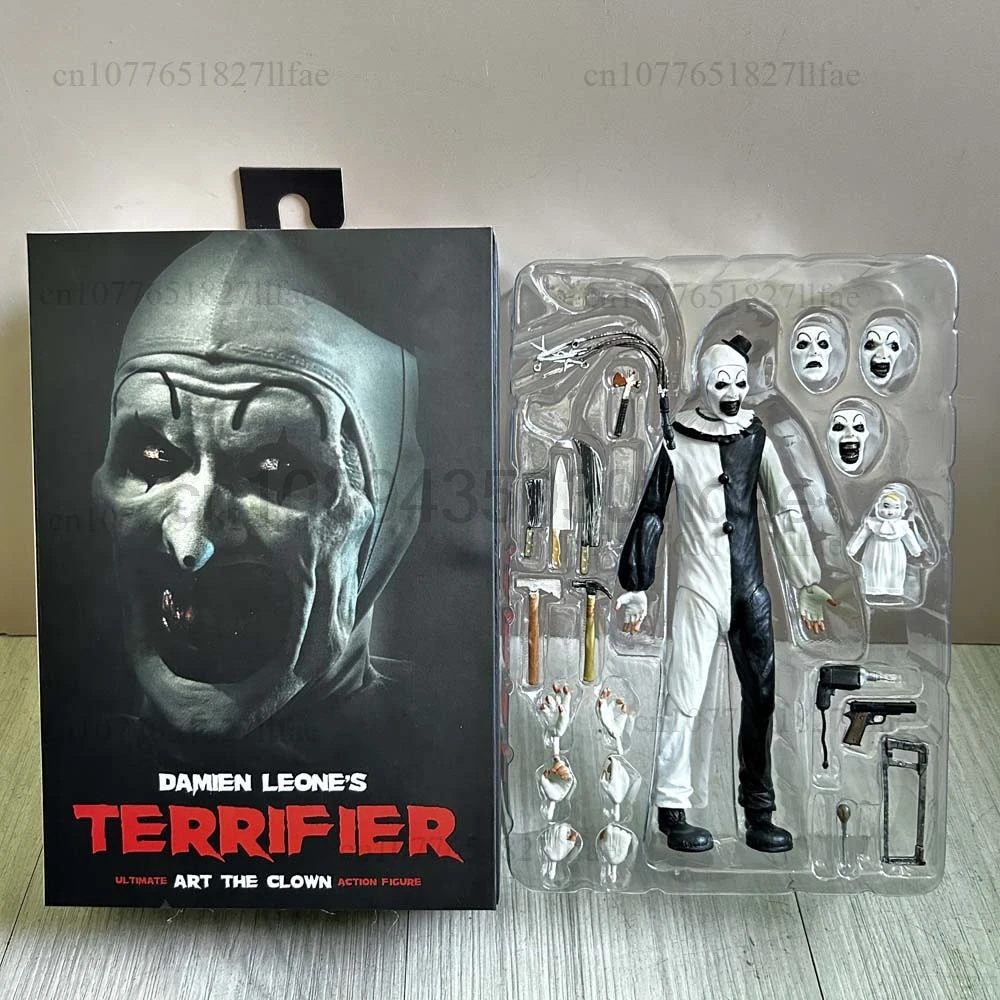 NECA Figure Art The Clown Figure Damien Leone's Terrifier Figurine Action Figure Model Toys Joint Movable New Year Present - Image 6