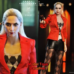 QD202501 1/6 Collectible Toys Crazy Followers Red Suit Clown Woman Soldier 12inch Action Figure Model Gifts