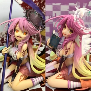 13cm The Game Of Life Classic Edition Nogamenolife Jibril (Heavenly Winged Angel) Anime Figure Model Statue Collection Toys Gift