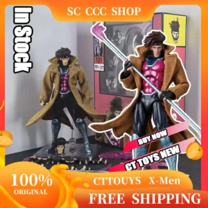 CT Toys Mafex Gambit 131X-Men Wolverine Action Figure - Anime Collectible Figurine Statue Model Toy Gift For Fans And Collectors