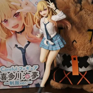 New 18.5CM My Dress Up Darling MARIN KITAKAWA Uniform Anime Figure Toys 18cm PVC Model Desk Decoration Collector Birthday Gifts