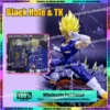 Black Hole TK Custom Dragon Ball Z Super Saiyan SSJ Majin Vegeta Action Figure