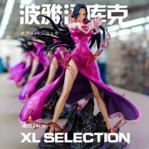 24cm One Piece Heart Gesture Boa Hancock  Anime Figures Pvc Statue Desktop Ornament Collection Model Toys Gifts For Fans
